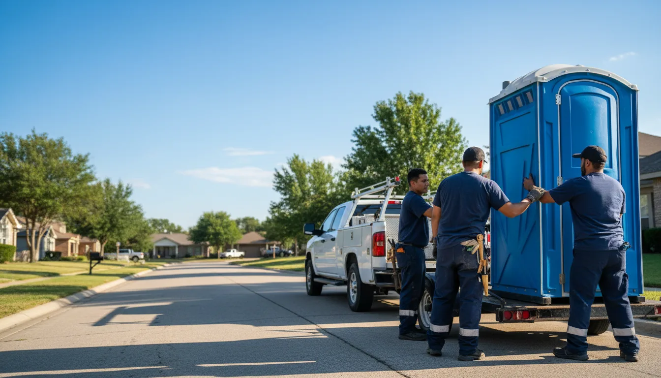 Portable Toilet Rental in Morse, TX near me